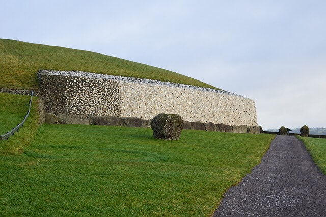 Side View of Newgrange