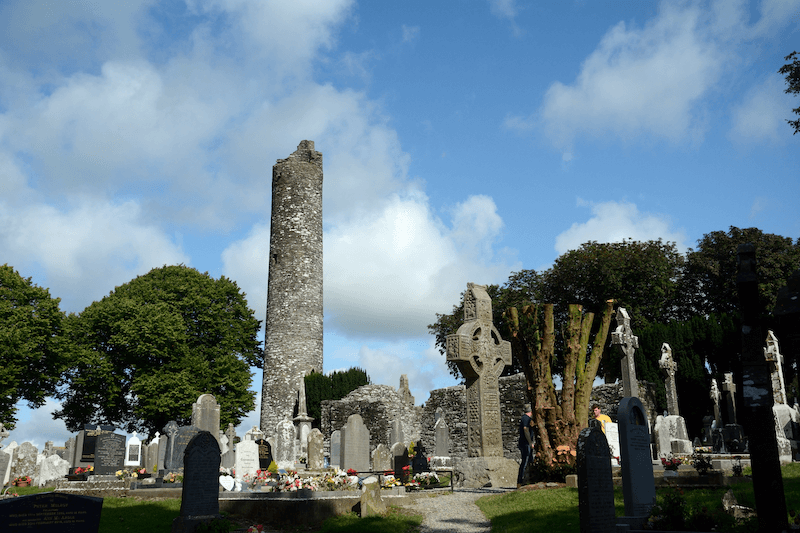 monasterboice tower and cross